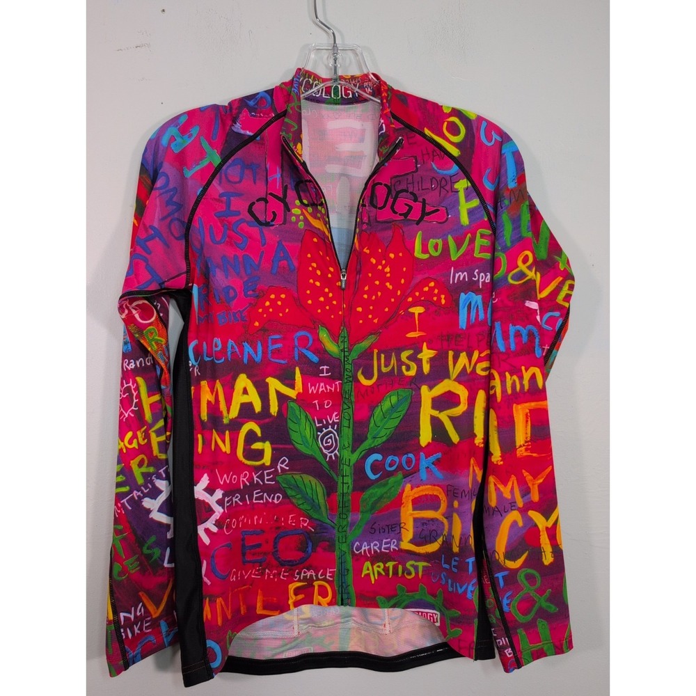 CYCOLOGY long sleeve Full zip Biking Shirt/Jacket XL